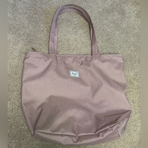 Herschel Supply Company Women's Pink Tote Bag large very clean no flaws - Picture 1 of 4